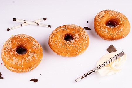 some donut types, like yeast donuts, have unique dough texture that is light and puffy