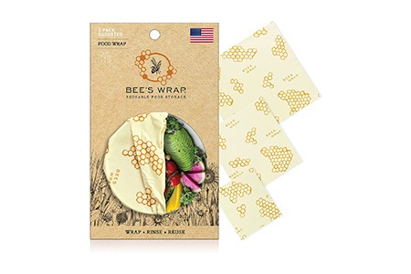 beeswax wraps (reusable)