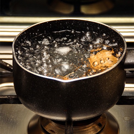 if you are looking for a natural alternative to humidifier, boil more water!