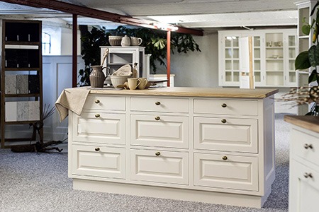 if you have no cabinet in your kitchen, try any of your dressers! they can be just perfect for your kitchen