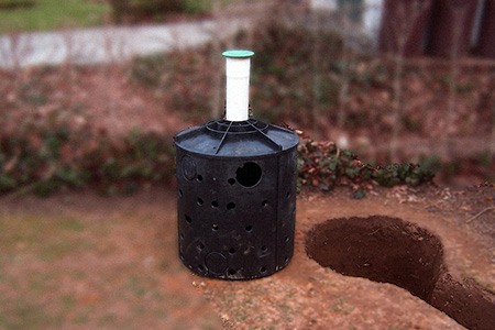 dry wells can be great french drain alternative
