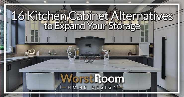 16 Kitchen Cabinet Alternatives to Expand Your Storage - Worst Room