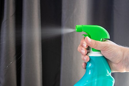 spritz from a spray bottle are a great humidifier alternatives as well