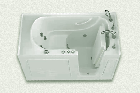 walk-in bathtub