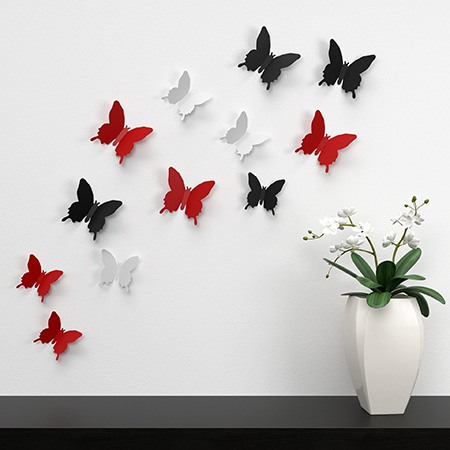 wall decals are funny & creative alternatives to painting a room