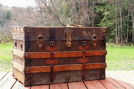 antique trunk