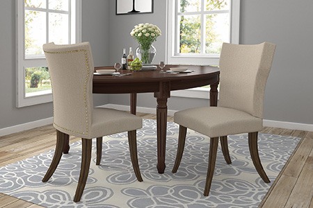 if you are looking for popular dining room chair styles, try parsons chairs