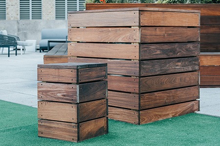 repurposed crates