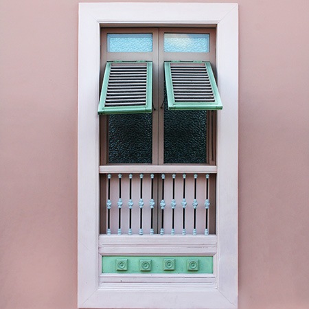 there are different types of shutters like bahamas & bermuda shutters; its hinges are along the top