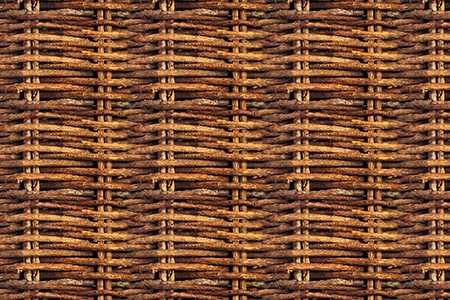 basket weave wood panels