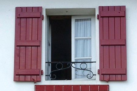 if you would like to deal with your own window shutter design, you must try board & batten shutters. you can build them by using real wood.