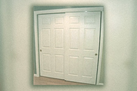 one of the most common closet door types are bypass closet doors