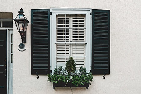 some types of shutters, like composite shutters are made with the combination of pvc and wood