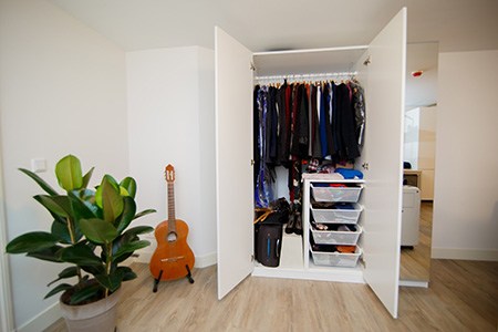 double closet doors