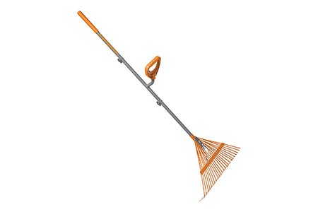 leaf rakes are one of the most popular among all garden rake types