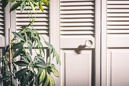 there special types of closet doors like louvered closet doors that can help your closet to breathe