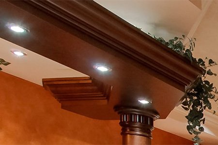 recycled crown molding