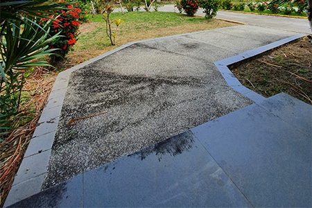 resin driveway