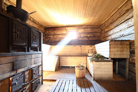 russian sauna or banya