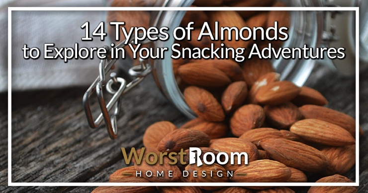 light colored almonds