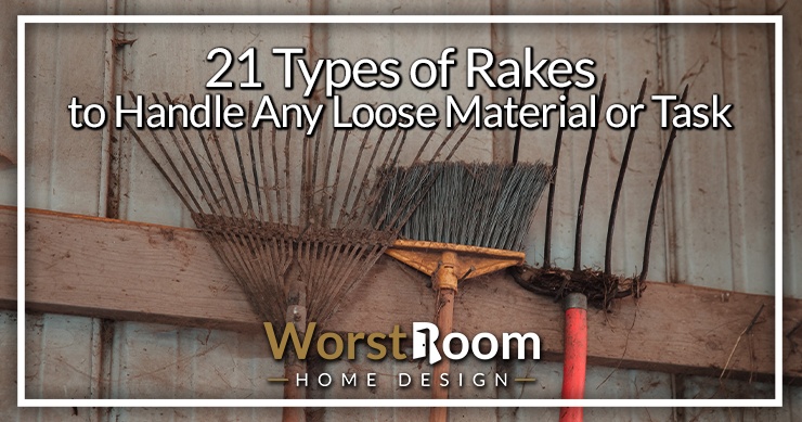 Types on sale of rakes