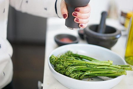 broccolini is one of the popular types of broccoli, it is also named as baby broccoli with its thin stems