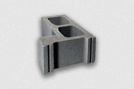 corner concrete block