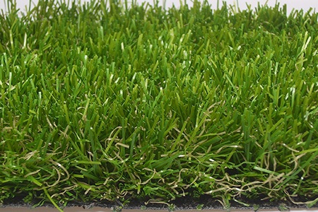 green artificial grass