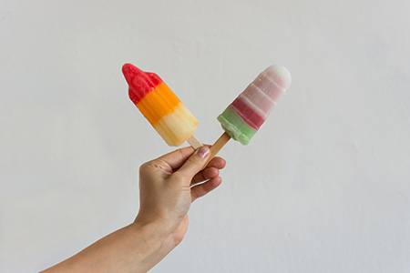 ice popsicles were once the most famous kinds of ice cream for children