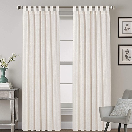 linen curtains