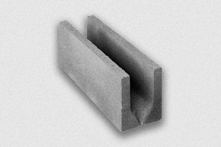 some types of concrete blocks have unique shape and lintel concrete block is one of them with its u shape