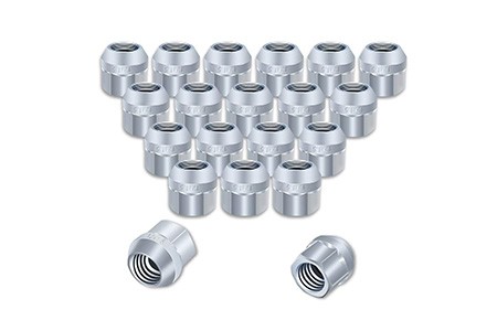 open-ended lug nuts