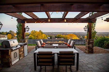 patio and porch and deck