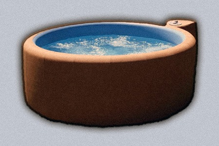 soft-sided hot tub