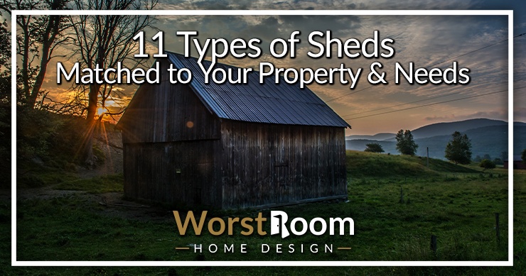 types of sheds