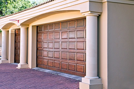 wood garage doors