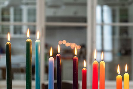 if you are looking for cheap fluorescent light alternatives, candles are your best choice!