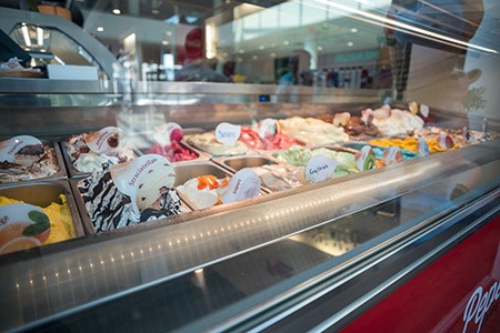 gelato is a very popular ice cream alternative