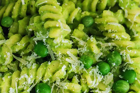 green pea pasta sauce