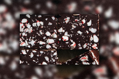 peppermint brownies