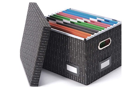portable filing storage basket