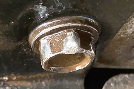 preventing a stripped bolt