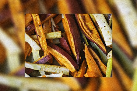 root vegetable fries