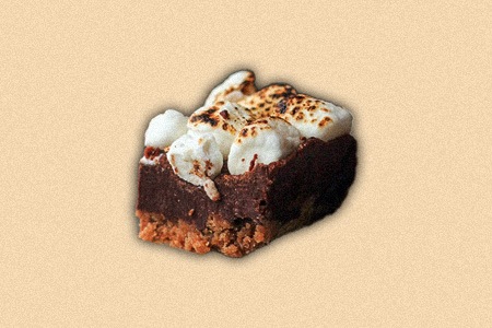 s'mores fudge