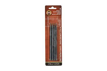 solid graphite pencils are other types of sketching pencils artists prefer