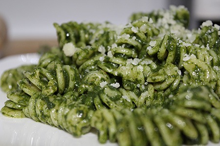 spinach pasta sauce
