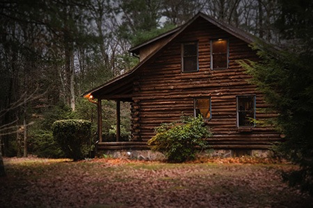 split log siding