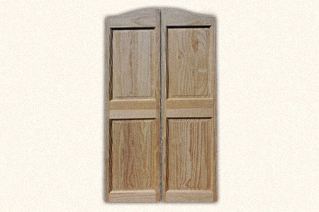 swinging cafe doors can be considered as one of the types of interior doors
