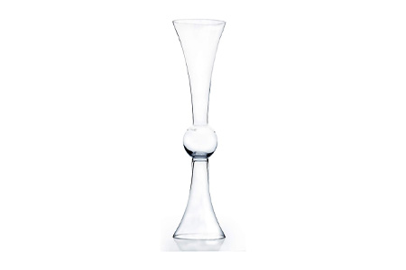 trumpet vase are famous types of vase that are generally preferred at weddings or high class events