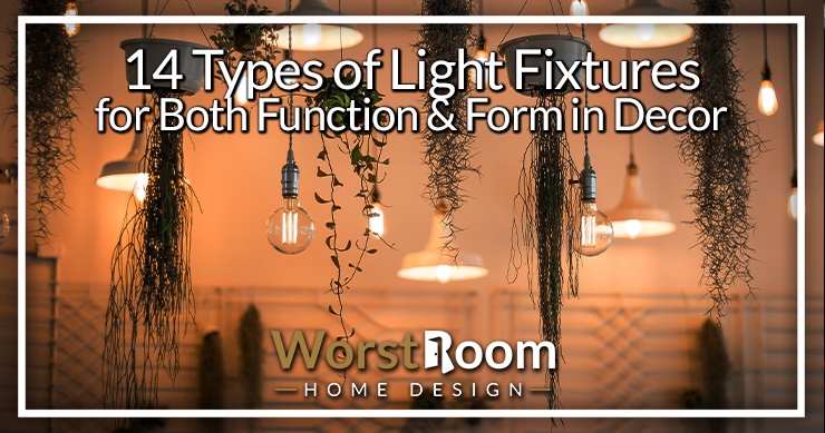 types of light fixtures